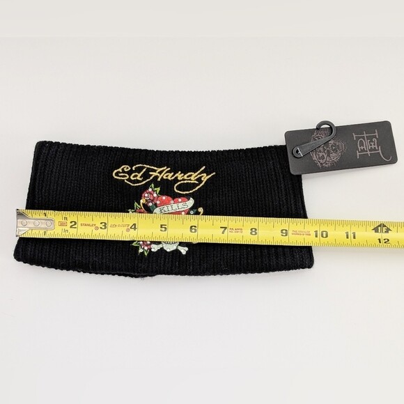 NWT Ed Hardy Winter Knit Headband Head/Ear Wrap/Warmer Kills Love Slowly main image 4